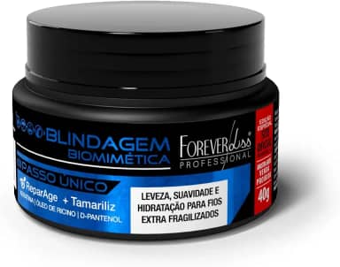 Mini Máscara Blindagem Capilar Biomimética Forever Liss 40g