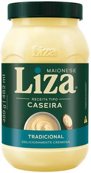 MAIONESE LIZA CASEIRA 450G
