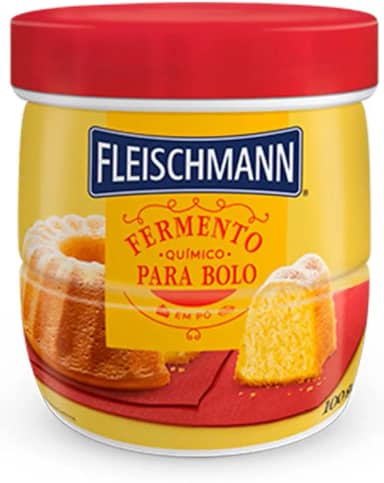 Fermento químico em Pó Fleischmann 100g