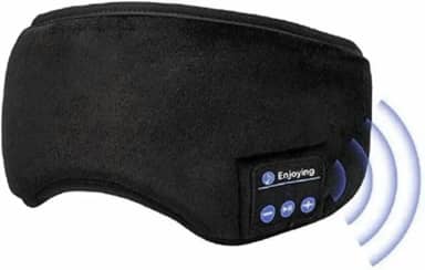 Tapa Olho Máscara Para Dormir Com Fone De Ouvido Bluetooth Wireless Sem Fio Para Celular, Notebook, Tablet Leve Na Viagem Ou Meditação, Prática De Yoga E Sonos Curtos Linha PREMIUM SYANG