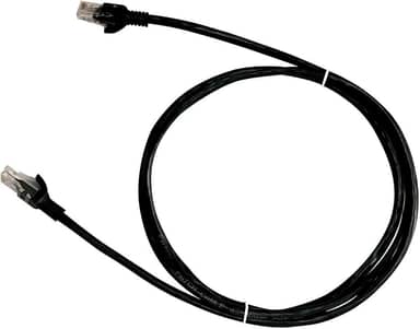 Cabo de Rede Pluscable Cat.6 5M Preto Patch Cord - Pc-Eth6U50Bk