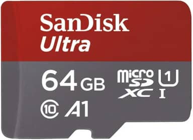 Cartão Sandisk Ultra 100mb/s 64GB Micro SD Lacrado + Adaptador