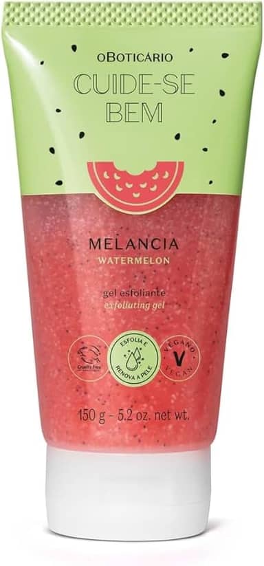 GEL ESFOLIANTE CORPORAL CUIDE-SE BEM MELANCIA 150G