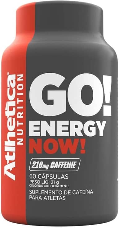 Atlhetica Nutrition Energy Now - Cafeína 210Mg (60Caps)