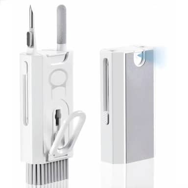 Kit de Limpeza 8 em 1 para Teclado, Fone de Ouvido, Tela de Computador e Celular, Kit Multifuncional Limpador e Removedor de teclas