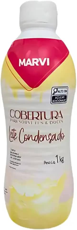 Cobertura De Leite Condensado Para Sorvete Marvi 1kg