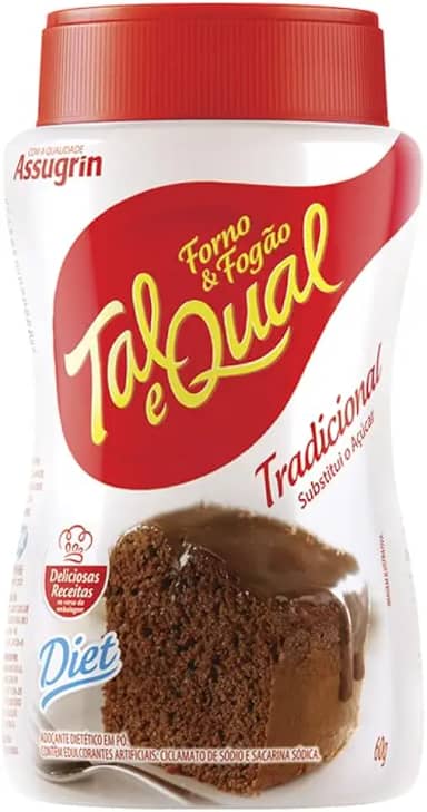 Adoçante em pó Tal e Qual 60g