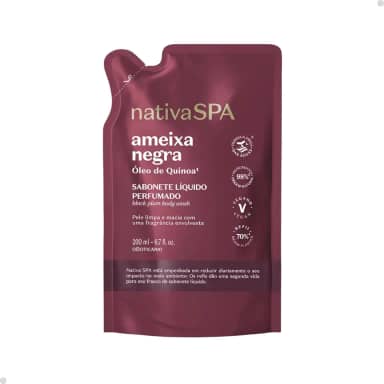 O BOTICARIO NATIVA SPA HIDRATANTE AMEIXA NEGRA REFIL 400ml