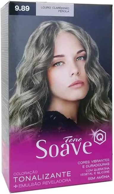 Coloração Tonalizante Tono Soave Capelli (9.89 LOURO CLARISSIMO PEROLA)