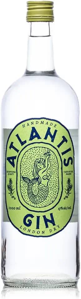 Atlantis London Dry Gin Gin Atlantis London Dry 1000Ml