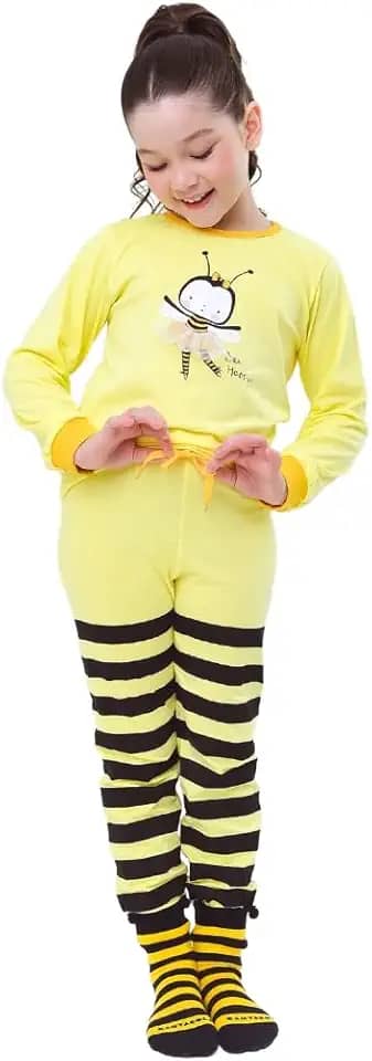 Pijama infantil, conjunto roupa criança 100% algodão, 2 peças (1 blusa + 1 calça) Conforto, Estilo, Interativo, Brilha no escuro