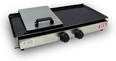 Chapa Para Lanche A Gás Sanduicheira 30x58cm Com Prensa Lcg