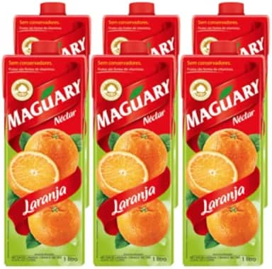 Suco Maguary Laranja 1l 6 unidades