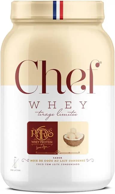 Whey Protein Zero Lactose Paris 6 800g - Chef Whey (800g, Coco com Leite Condensado)