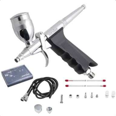 Vonder, Aerógrafo Com Acessórios, 16 Peças.