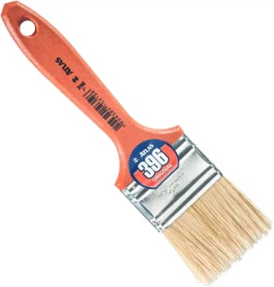 Trincha Pincel com Cerdas Brancas Selecionadas Verniz Stain | Atlas - 2"