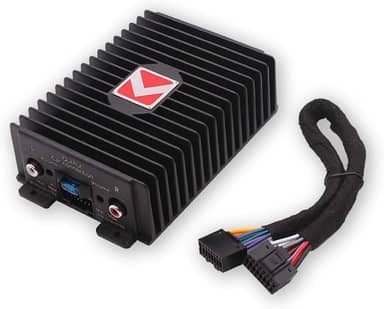 Amplificador dsp para carro de 4 canais, 80wx4, modificação de áudio, processador de som digital, classe a/b para reprodutor de carro android