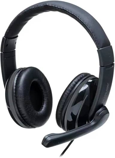 Headset Pro Multilaser USB Preto/Cinza - PH317