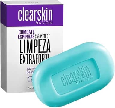 Clearskin Sabonete de Limpeza Extraforte Com Ácido Salicílico 70g Avon
