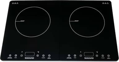 Cooktop Portátil de Indução 2 Zonas 127v Preto