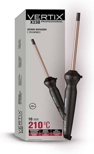 Vertix Modelador de Cabelo 10mm x 130mm X330 Bivolt Profissional