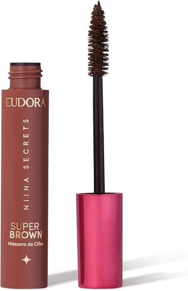 Eudora Niina Secrets Máscara de Cílios Super Brown Neutrals 10g