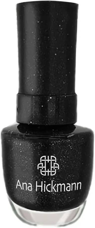 Esmalte Ana Hickmann Black Diamond - O Poder dos Diamantes - Brilho Intenso, Pigmentação Alta, 9ml
