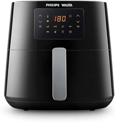 Fritadeira Airfryer Essential XL Conectada, Philips Walita, conectividade c/Alexa, 6.2L de capacidade, Preta, 2000W, 220V (RI9280/91)