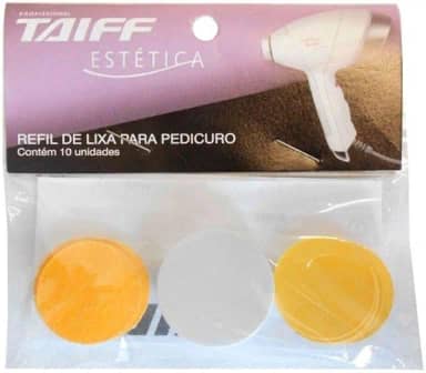 Lixa para Pedicuro Softfeet Taiff, Branco