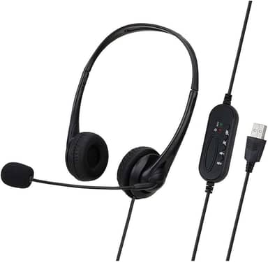BEMMY Fone Headset Com Microfone Usb Para Home Office Call Center