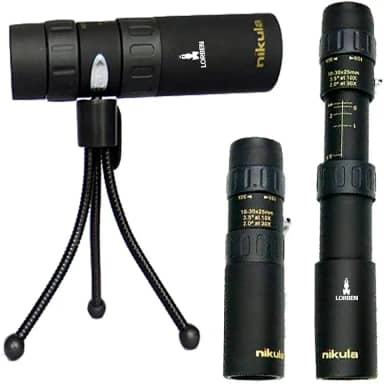 Monóculo Luneta 10-30x25 Profissional Tático Telescópio GT423 - Lorben