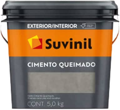 Acabamento Suvinil Tintas para parede Efeito cimento queimado 5 kg - Dia de chuva - 50659435