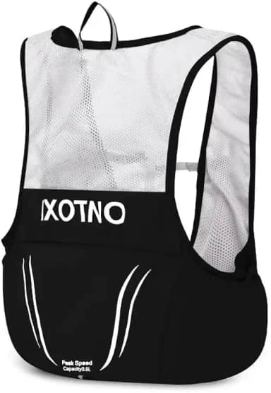 Colete para Corrida Ciclismo e Trilha Super Leve e Respirável com Suportes para Garrafinha de Água Celular Acessorios Unissex Masculino e Feminino Ajustavel