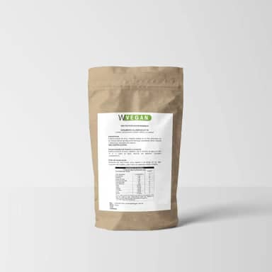 Max Protein 500g Embalagem Refil WVegan Sabor Morango - Proteina de Arroz e Ervilha Vegano