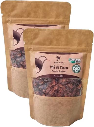 Kit 2X: Chá de Cacau Orgânico Morada do Japu 100g