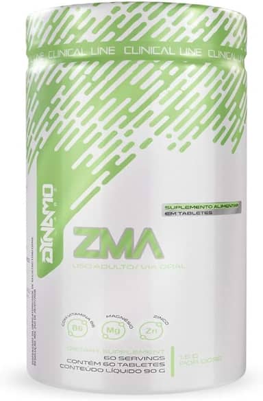 Zma 60 Tabletes Clinical Dynamo Labz (Normal, Sem sabor)