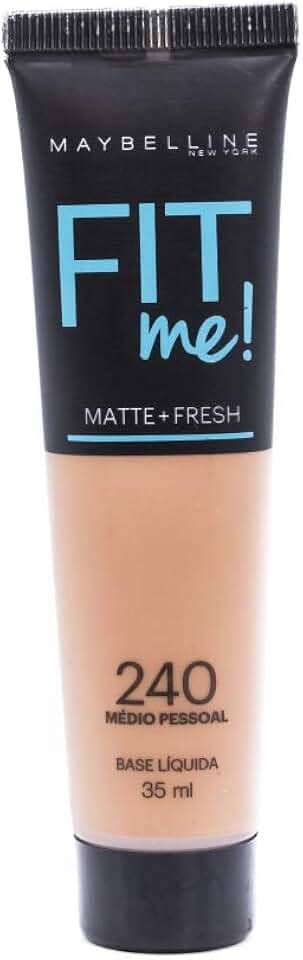 Base Líquida Fit Me Cor 240, Maybelline, Médio