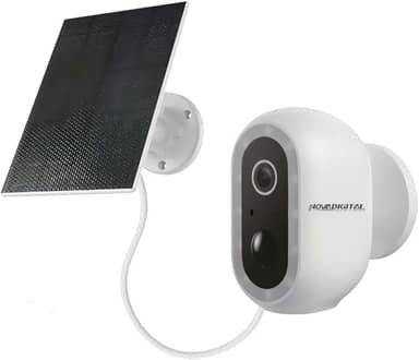 Camera De Segurança Inteligente Com Bateria e Painel solar Compativel com Alexa Google Home