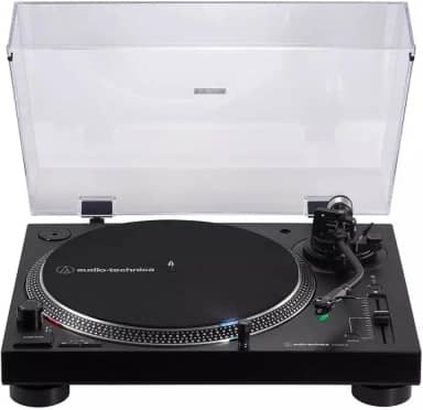 Toca Discos, Sem Fio, Analógico e Digital (USB), Acionamento Direto - AT-LP120XBTUSB-BK, audio-technica, Preto - Bivolt 120/240V