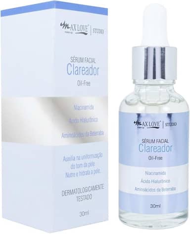 Sérum Clareador Max Love, Azul, 30ml