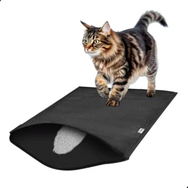 Tapete Higiênico Coletor De Areia EVA 70x50cm Caixa de Areia Sanitário Para Gatos Anti Sujeira Impermeável - Petliz