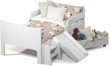 Mini Cama Infantil Montessoriana Sonho Kid's Branca