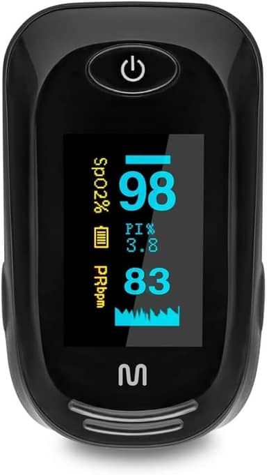 Oxímetro de Pulso 2 Pilhas AAA Multi Saúde - HC261