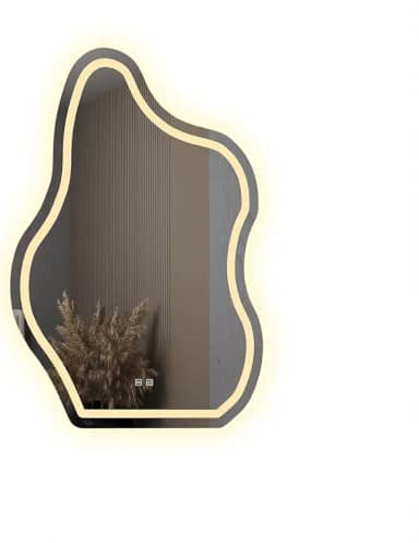 Espelho LED 3 Cores Banheiro Organico Touch c/Desembaçador 110V