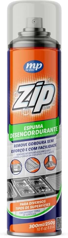 Espuma Desengordurante Spray Zip 300ml