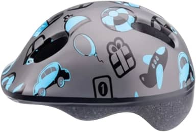 Capacete Infantil Ptk Baby Bike Ciclismo De 1/4 Anos Toys Grafite 48-56cm