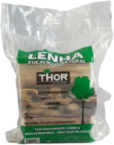 Lenha Eucalipto Thor Churrasco Pizza Lareira Forno Fogueira