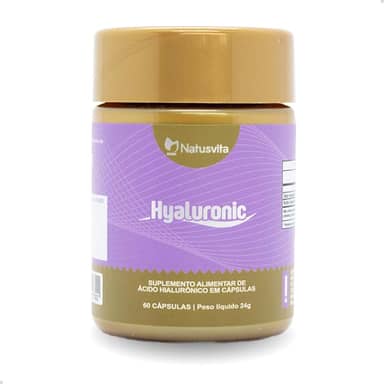 Ácido Hialurônico Puro (60x Mais Concentrado) 150mg (1 und. 60 cápsulas)