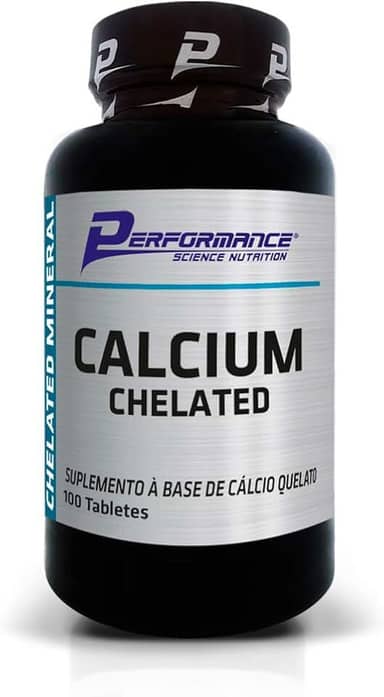 Calcium Chelated (100 Tabs), Performance Nutrition