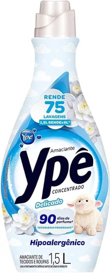 Ypê Amaciante Concentrado Delicado 1,5L